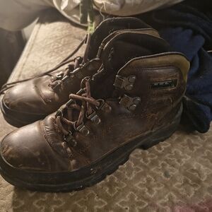 Timberland Men's Dark Brown Leather Boots